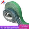 Superfície de lã verde de 8 cm de largura com barreira de argamassa com tira de lã sem cinzel viga triangular invertida campo pedestal de viga T com tira de barreira de argamassa de lã sem cinzel