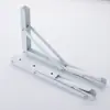 Hardware Aço Inoxidável Aço Laminado a Frio Prateleiras de Parede Suportes Dobráveis Espessados Prateleiras para Cozinha Banheiro Quarto Vendas Diretas da Fábrica