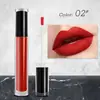 Brillo Labial Mate Cremoso Caliente Neutro No Descolorante Brillo de Labios Esmalte Labial Europeo y Americano Lápiz Labial Larga Duración y No Descolorante