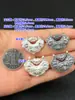 Plata Pura s999 Ruyi Koi Candado Candado de Seguridad Collar Trenzado Pulsera Estilo Étnico Hecho a mano diy Accesorios para Bolsas con Candado