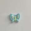 Nuevos accesorios de resina con forma de mariposa de dibujos animados, horquillas para el pelo, tocados, pendientes, accesorios hechos a mano, accesorios para fundas de teléfono móvil