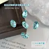 Pedras de Strass para Nail Art Azul Gelo Marinho com Base Pontiaguda, Pedras de Strass de Cristal Grandes Multifacetadas Super Brilhantes em Formato de Ovo de Pombo Açúcar de Gelo, Lote Inteiro