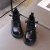 Botas Dr. Martens Infantis 2026 Outono Novo Estilo Botas Individuais para Meninas Botas de Princesa com Cadarço para Meninas Botas de Meia-Perna para Bebês