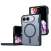 Adequado para Capa de Celular Magnética iPhone 18 Duo com Toque de Pele Fosco e Capa Protetora do Eixo Central Dobrável Apple Duo
