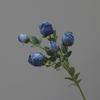 5 cabezas de rosa con borde quemado, flor artificial retro de seda, decoración de flores falsas, flores secas de imitación, ropa suave para el hogar, marchitar, secar, boda