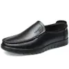 [Piel de vaca de primera capa real] Zapatos de cuero casual de negocios para hombre de alta gama mocasines slip-on zapatos de conducción
