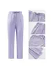 Ropa de trabajo médica de cuello en V con abertura, bolsillo, manga corta, elástico en cuatro lados, traje de secado rápido para quirófano, para hombres y mujeres, para lavar a mano