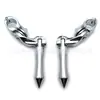 Pedales de aleación de aluminio para motocicleta de venta caliente transfronteriza, Pedales, Pedales modificados retro, Parachoques 32mm