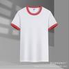 2025 Nueva Camiseta Uniformes de Clase para Hombre y Mujer 200g Algodón Puro Suelta Manga Corta Uniformes para Grupo Familiar Camisetas Publicitarias Transfronterizo