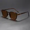 Óculos de Sol Poligonais com Textura Transparente da Moda Armação Tr Leve Retro Espelho Plano Wm28057