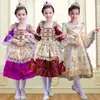 Ropa para Niños Hombres Palacio Disfraces de Actuación Falda de Princesa Disfraces de Actuación de Príncipe Rey Ruso Drama Europeo Mujeres