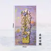 Marcador de Metal Flor Mariposa Temporada de Graduación Marcador Wenchuang Folleto Souvenir Turístico Decoraciones Estudiantiles Pequeño Regalo