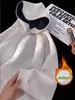 Moletom com Capuz Espesso Forrado de Lã Azul Marinho Outono e Inverno com Botões Gola Meia-Alta para Homens e Mulheres Estilo Americano Jaqueta Pesada Rígida Preguiçosa