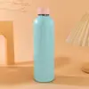 Copo Térmico de Pequeno Diâmetro Copo Térmico Personalizado de Aço Inoxidável Impressão Serigráfica a Laser Garrafa de Boca Pequena Copo Térmico de Água de Grande Capacidade