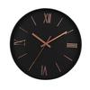 Reloj de pared digital romano antiguo simple claro moderno de precisión de tiempo de viaje moda 12 pulgadas todo-combinable silencioso de cuarzo
