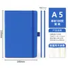 Caderno de Exportação Transfronteiriça A5 com Elástico, Caderno A6 com Elástico Personalizado, Caderno de Negócios Simples em PU - Em Estoque para Atacado