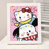 Culomi Diamond Painting Sanrio Crianças Handmade diy Diamante Sticker Parchia Cão Alvenaria Pintura Presente Atacado
