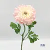 Lótus de Orvalho de Mil Poses de Duas Cabeças em Haste Única Lótus de Orvalho Artificial Decoração de Sala de Estar Arranjo de Atmosfera de Shopping Decoração de Vitrine Colocação