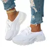 Novos Sapatos de Malha Personalizados para Mulheres, Confortáveis, Antiderrapantes, Absorventes de Choque, Sapatos Esportivos Modernos e Versáteis