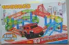 Carrinho de Trilho Elétrico Versátil de Camada Dupla Pista de Montagem Educacional Brinquedos Infantis Atacado Barraca de Rua Exposição Produtos Mais Vendidos