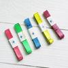 Cinta métrica de color, regla suave, regla de ciudad, regla para ropa, regla de sastre, regla de tres vías, regla de regalo, cinta métrica pequeña de 1,5 metros