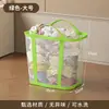 Cesto para ropa sucia Hogar Gran capacidad Plegable Cesto de almacenamiento de ropa Cubo para juguetes Montado en la pared Baño Cesto de lavandería