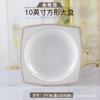 Juego de Vajilla Hogar Jingdezhen Vajilla de Cerámica Juego de Tazón de Cerámica Vajilla de Porcelana Fina Platos Estilo Europeo Logotipo Personalizado
