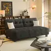Sofá cama plegable, un diseño versátil dos en uno, nuevo modelo 2026, adecuado para salas de estar pequeñas, apartamentos y propiedades de alquiler, sofá de tela tapizado