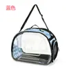 Bolso bandolera para mascotas, bolsa de viaje transpirable y portátil para gatos, mochila para perros, bolsa transparente plegable para gatos, bolsa de gran capacidad al por mayor
