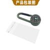 Productos para Exteriores Láser Personalizado Aleación de Zinc Dc27T2 Mosquetón de Doble Cara Brújula de Alta Precisión Señalamiento Rápido