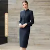Conjunto de Moda Estilo Chinês Aishangchen para Mulheres 2025 Novo Blazer de Conjunto Estilo Chinês Vestido de Alta Qualidade Conjunto de Duas Peças