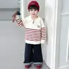 Suéter para Niños Otoño e Invierno 2026 Estilo Nuevo Kid Fresco Media Cremallera Capa Base Rojo Bebé Suéter de Punto