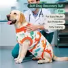 Roupa personalizada para recuperação de cirurgia de esterilização de cães, para proteger feridas e fornecer proteção abdominal para animais de estimação feridos