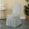 Funda Gruesa Nueva para Silla de Hotel Silla de Comedor para el Hogar Silla Curva Funda para Asiento Funda Universal para Taburete
