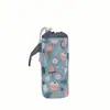 Funda Térmica de Tela Oxford para Taza para Niños y Estudiantes, Engrosada y Resistente al Desgaste, Funda Portátil para Taza para la Escuela, Ciclismo, Uso al Aire Libre, Funda de Aislamiento Térmico y Protección contra el Frío