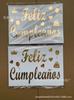 Balão Transparente Bobo Ball Adesivo DIY Autoadesivo Dia das Mães Espanhol Feliz Aniversário Adesivo Decorativo