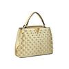 Bolso Cubo Nuevo 2024, Simple y Elegante, Bolso de Moda con Perlas para Madres de Mediana Edad, Bolso de Cuero Genuino para Mujer, Bolso de Hombro Cruzado