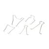 Acero inoxidable/alambre de acero/alambre de hierro/alambre galvanizado soldadura estampado plano biselado afilado formado de alambre doblado