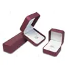 Fabricante de cajas de embalaje de alta calidad octogonales de cuero para joyería, forradas de terciopelo, de cuero sintético de alta gama para anillos, pulseras y brazaletes