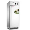 Gabinete de Desinfección Comercial, Vertical de Doble Puerta de Gran Capacidad con Circulación de Aire Caliente, Gabinete de Limpieza de Acero Inoxidable para Comedores