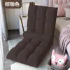Silla de noche para dormitorio de estudiantes, Silla plegable individual Tatami, Uso en casa para ventanales, Se puede usar para acostarse y dormir, Sofá perezoso