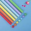 Tira de estrella monocromática de 30 colores color sólido estrella de la suerte tira de estrella de origami estrella productos terminados venta al por mayor