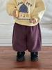 Conjunto de Moletom Espesso e Calça de Moletom para Meninos Outono e Inverno 2026 Novo Estilo Coreano Roupas Infantis Roupa de Inverno para Bebê Conjunto de Lã Infantil
