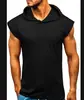 2021 Nuevo AliExpress Amazon ebay Chaleco Deportivo de Fitness sin Mangas para Hombre con Cordón y Capucha Hombre