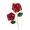 Hortensia Artificial Ángel Flores Falsas para Arreglos de Piso de Boda, Decoración de Salón de Bodas de Alta Gama, Arreglos de Flores Artificiales de Plástico