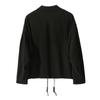 Chaqueta de Solapa de Triacetato Texturizado, Atuendo de Estilo Béisbol de Alta Gama, Elegante Moda Femenina Nueva Otoño 2026 Top Corto