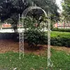 Suporte de Flores em Arco de Ferro Forjado, Treliça em Arco para Rosas Trepadeiras para Jardim Externo, Pátio, Vila com Porta, Treliça para Clematis Trepadeira