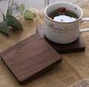 Filigrana Esmalte Madera de Acacia Haya Nogal Negro Esterilla Aislante Posavasos Taza para el Té Posavasos de Madera Maciza