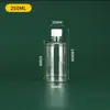 30 50 100 200 250ml Botellas Transparentes con Escala, Botellas de Plástico para Líquidos, Botellas para Muestras, Botellas de Medicina
