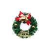 Dollhouse cena modelo acessórios mini com Bell arco Garland micro paisagem enfeites da árvore de Natal
